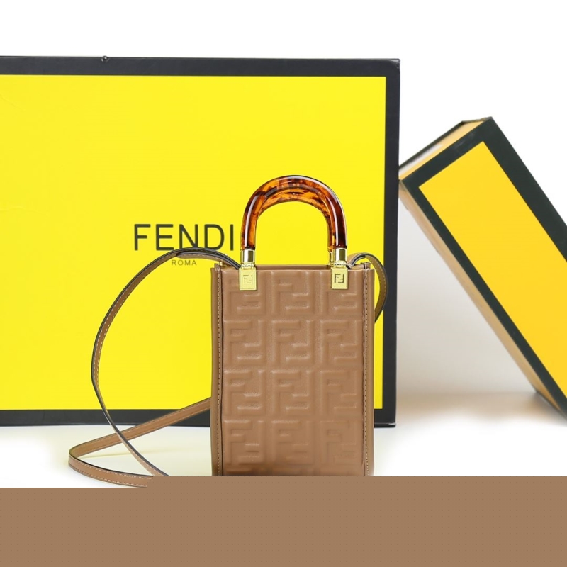 F**di top handle bags